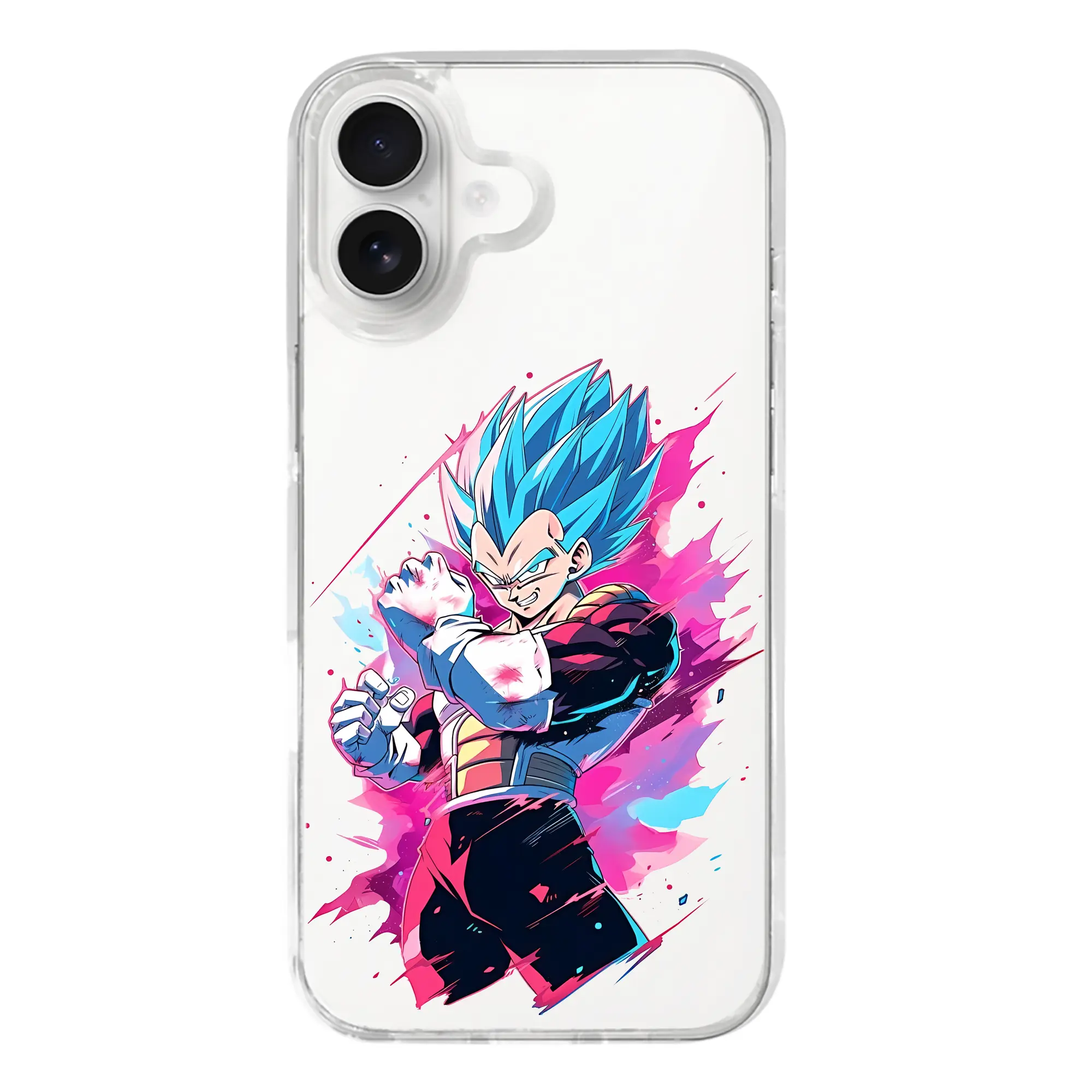 ドラゴンボール グッズ ベジータ - iPhone 17シリーズ 透明スマホケース – 薄型・耐衝撃・精密フィット保護カバー